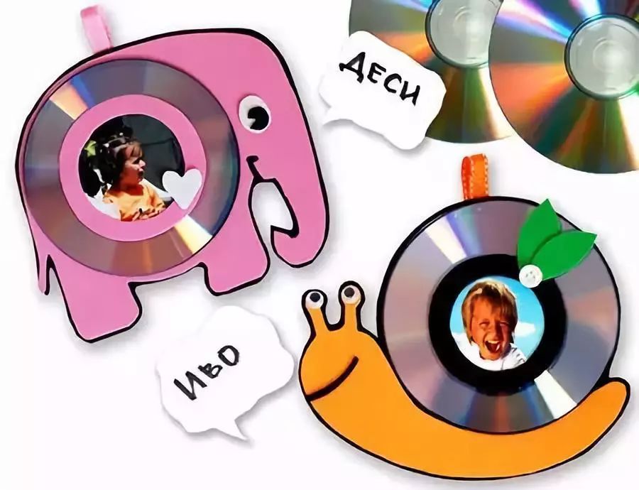 【元旦手工】40款幼儿园废旧cd创意手工,美到爆!