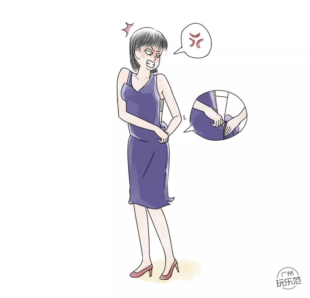 拉链拉不上40有一种痛,叫走起路时大腿内侧肉摩擦,看不到丝毫缝隙,肉