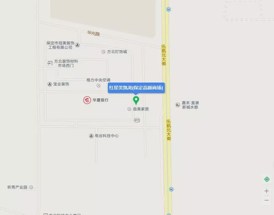 (红星美凯龙六层6013室博缘堂,保定市竞秀区乐凯北大街与北二环交叉口