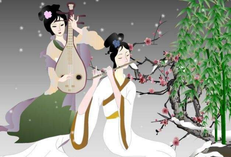 三位一流诗人谁也不服谁歌妓唱罢一首歌高下立现