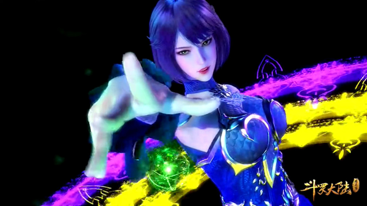 虽然在星斗大森林孟依然输给了唐三,但她却在最后离别时被唐三送的