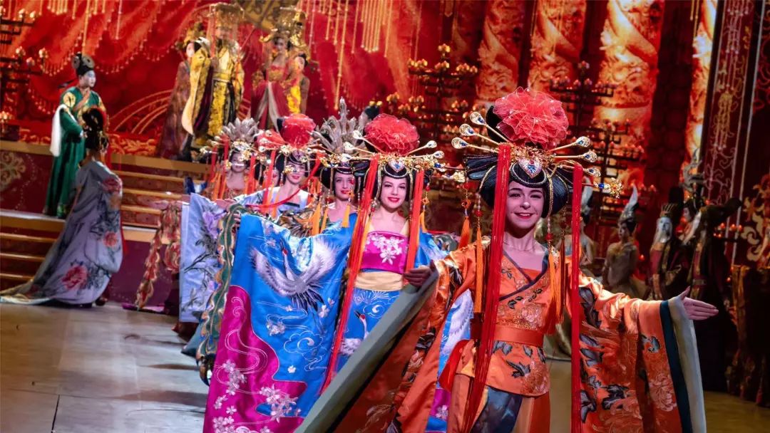 号外号外超时空唐乐舞剧梦回大唐黄金版震撼首演献礼新时代