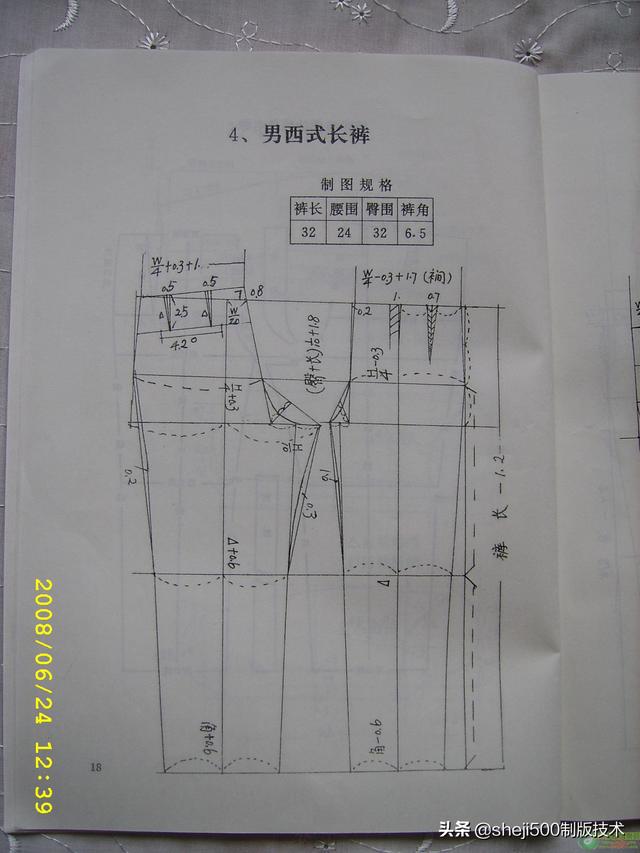 简单明了裁剪裤子(男西式长裤·女直筒裤·女连腰西裤)