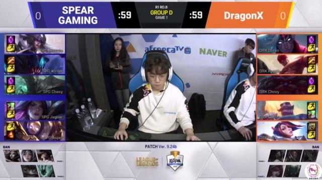 韩国k杯dragonx随便玩都能赢还是对手太弱了