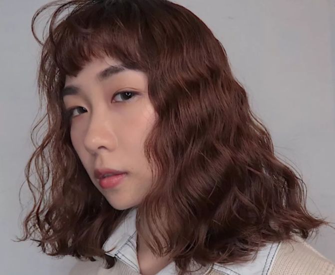 烫个水波纹小卷毛