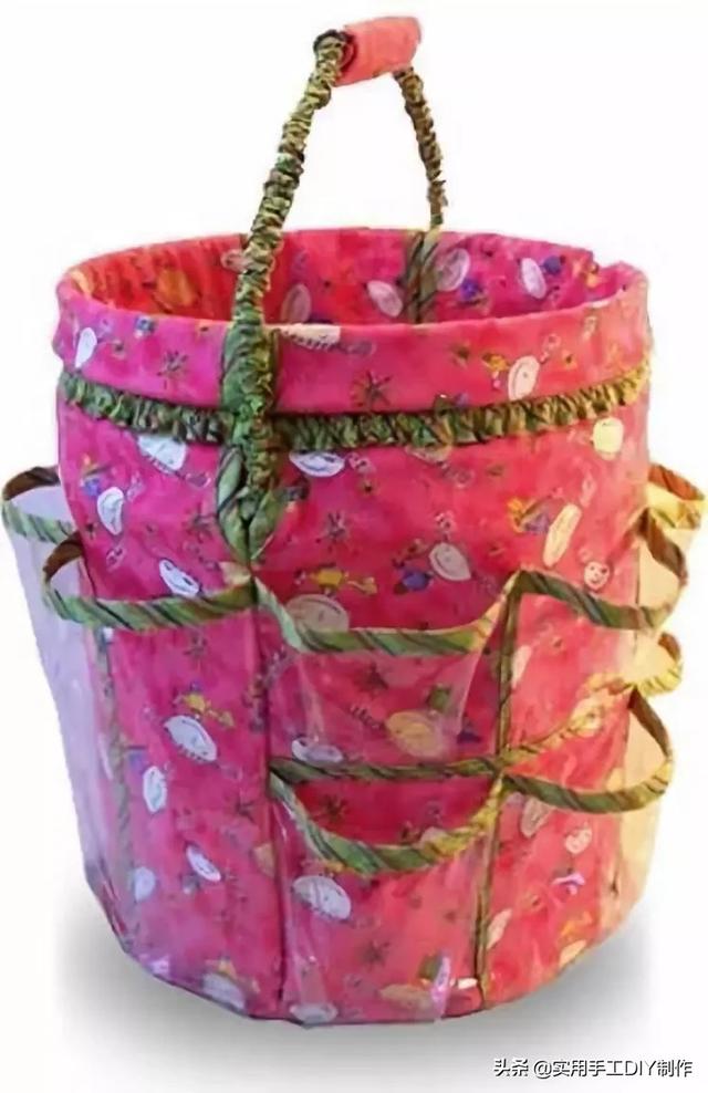 「布艺教程」小碎布大用途,高端上档次的收纳袋你也可以有