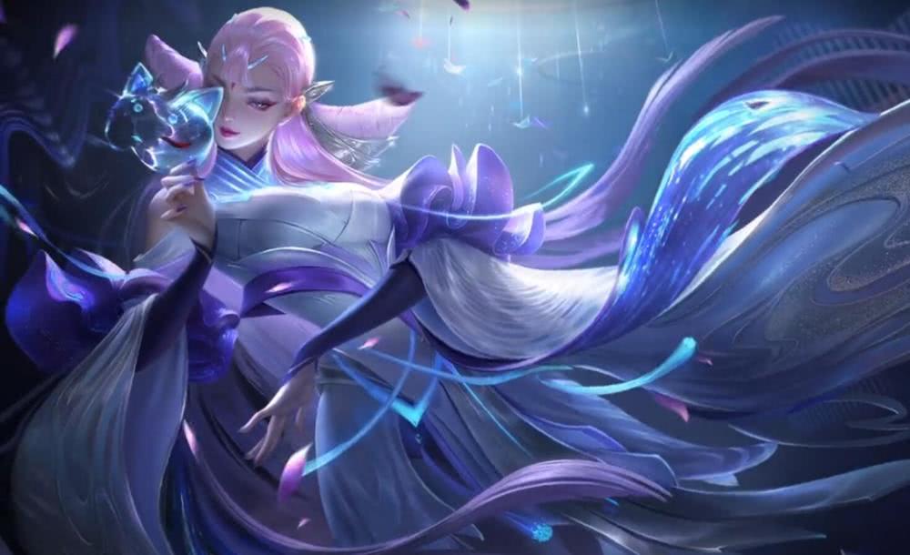 王者荣耀貂蝉新皮肤曝光粉头发妹妹她来了