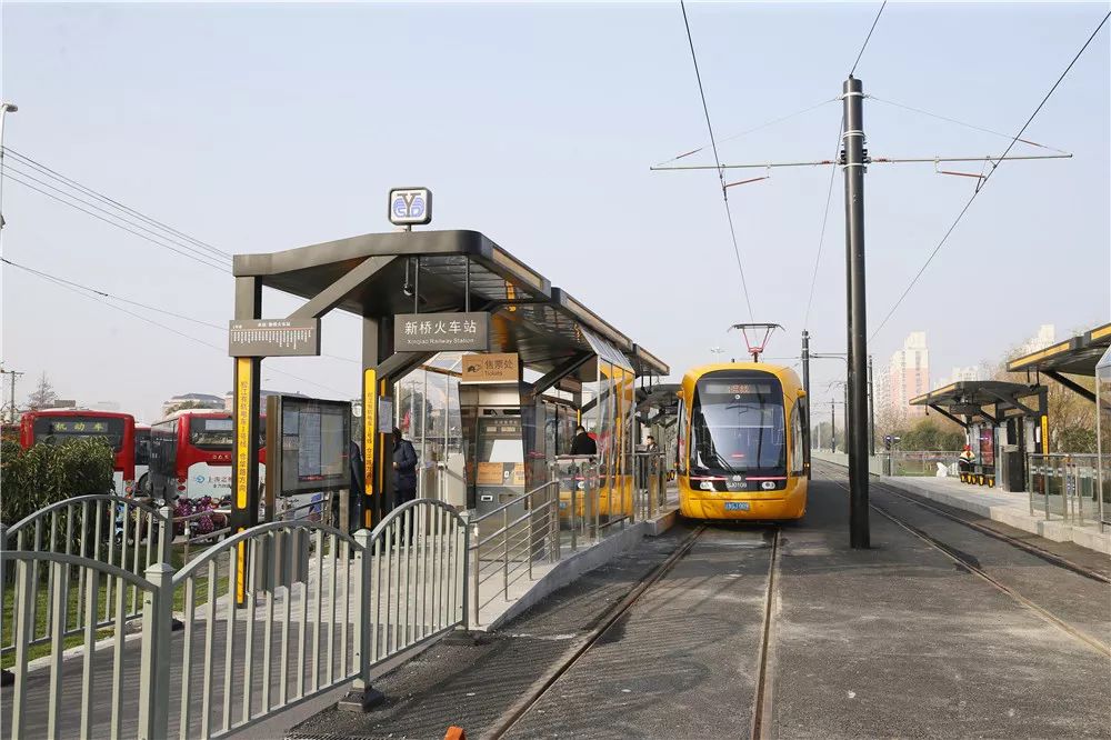 新桥火车站,到了!松江有轨电车示范线今起全线投入运营_铁路