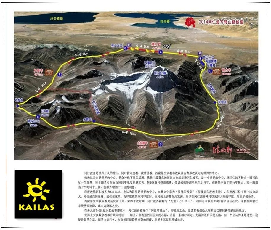 西藏必去景点|冈仁波齐朝圣