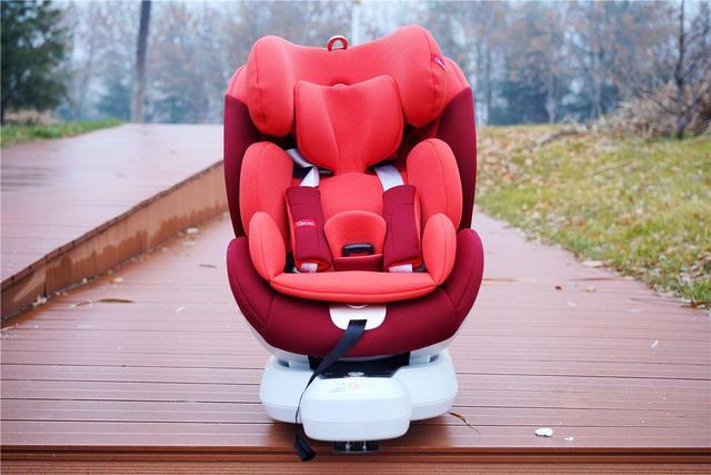 原创宝宝的守护天使父母的得力帮手qborn012岁旋转儿童安全座椅