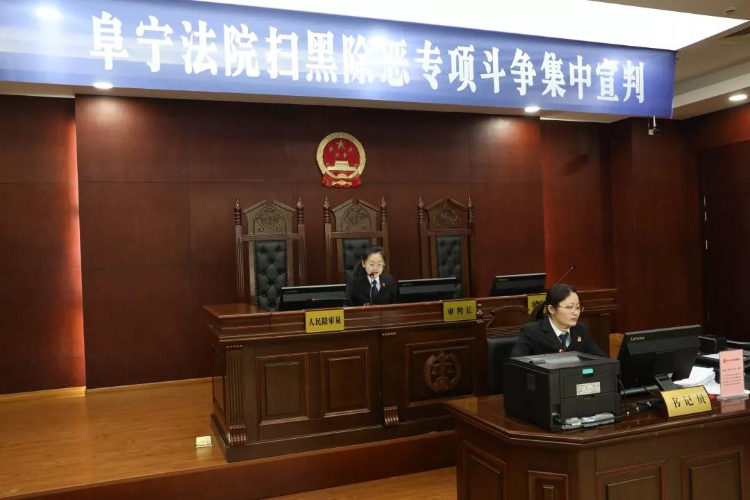 10人获刑!扫黑除恶,阜宁县人民法院年底不打烊