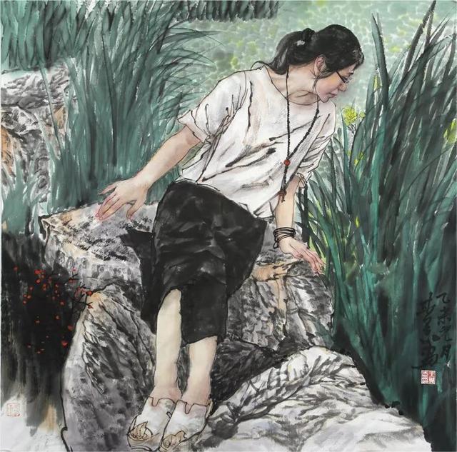 百家艺术|妙趣天然出神功——观王其志人物画