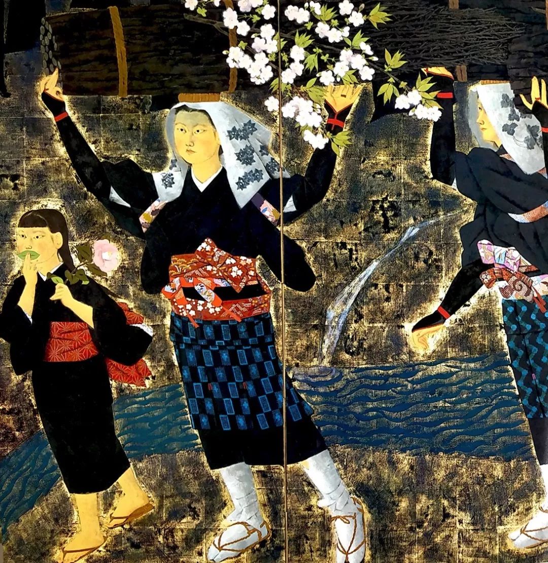 座无虚席胡明哲一沙一世界61岩彩绘画解析学术讲座在深圳画院举行