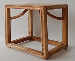 说一说老榆木原木家具上的冷知识侧脚收分和托泥