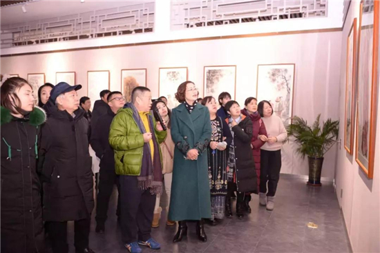 艺路同行共绘盛世华章--中国画名家作品巡回展在绥化市美术馆开幕