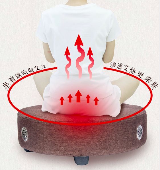 使用坐灸仪,聚艾精华,均匀散热,可以让艾绒精华从会阴穴均匀吸收,让药