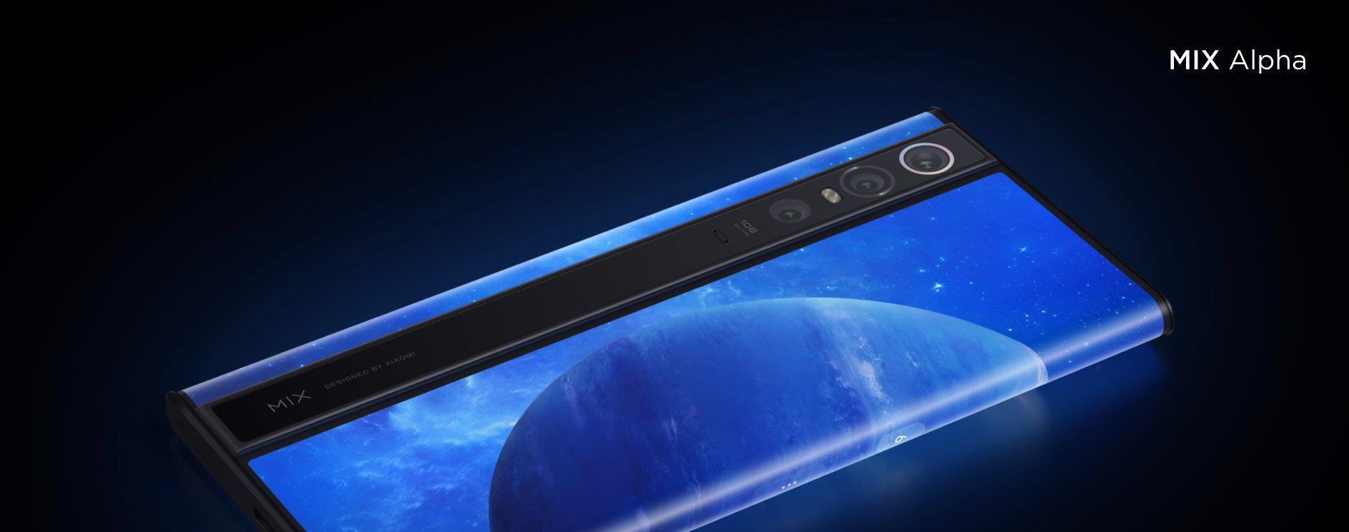 小米全力打造未来手机,小米mix alpha概念机亮相