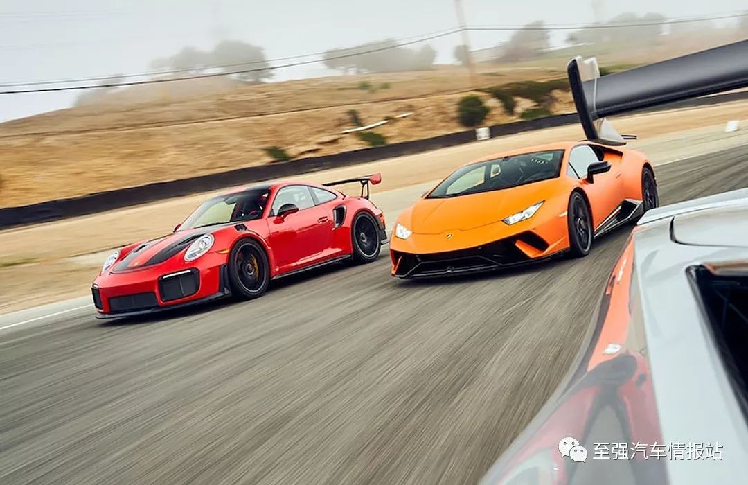 纽北双雄赛道对决保时捷gt2rsvs兰博基尼performante