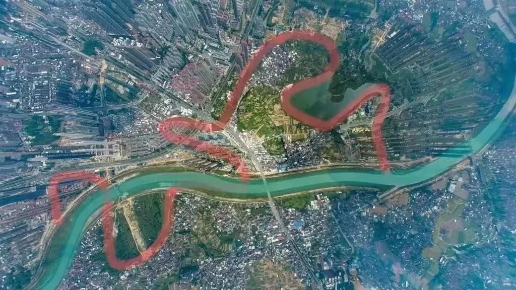 木兰溪裁弯取直示意图数据显示,从1999年开始,莆田市整治河道长15.