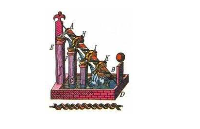 16世纪70年代,意大利的一位机械师斯特尔尝试利用水力来制造永动机.