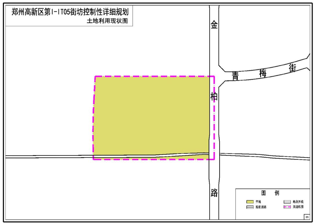 白沙組團前程路以東云溪南路以北片區控制性詳細規劃鄭州高新區第ii