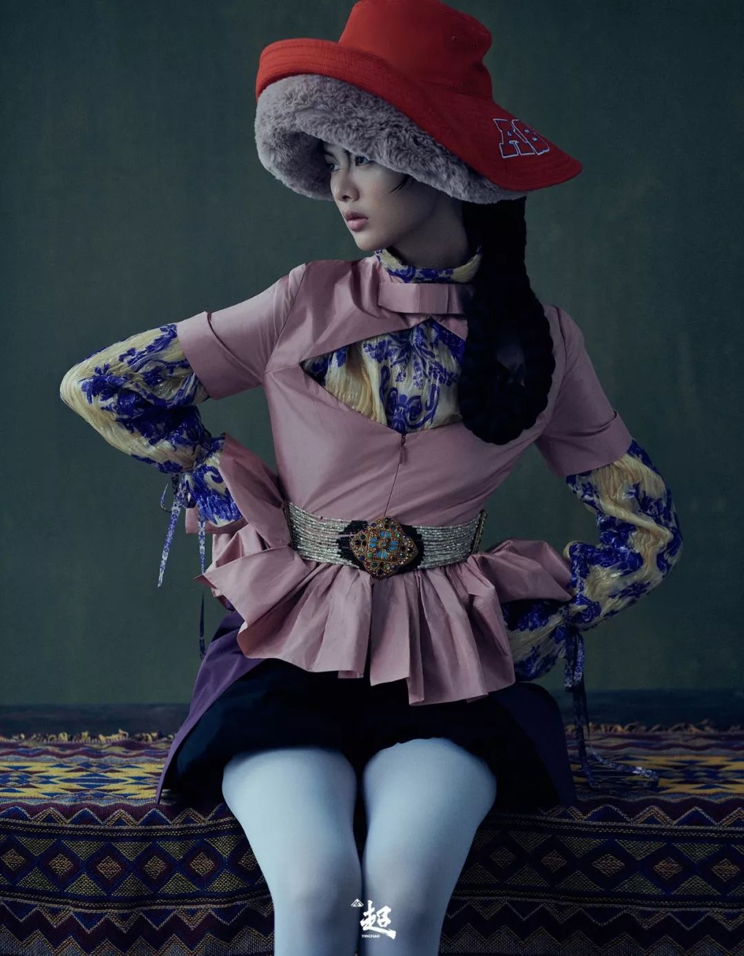 尹超作品 | 《嘉人marie claire》藏·苗 少女图