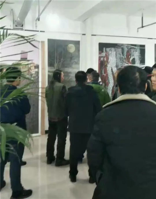 艺路同行共绘盛世华章--中国画名家作品巡回展（绥化展）在绥化市美术馆开幕