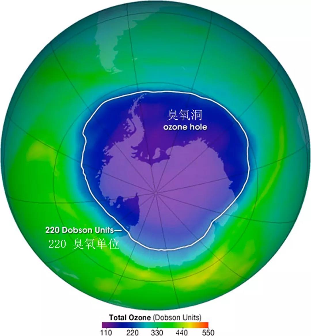 南极臭氧洞,今年怎么又小了?_臭氧层