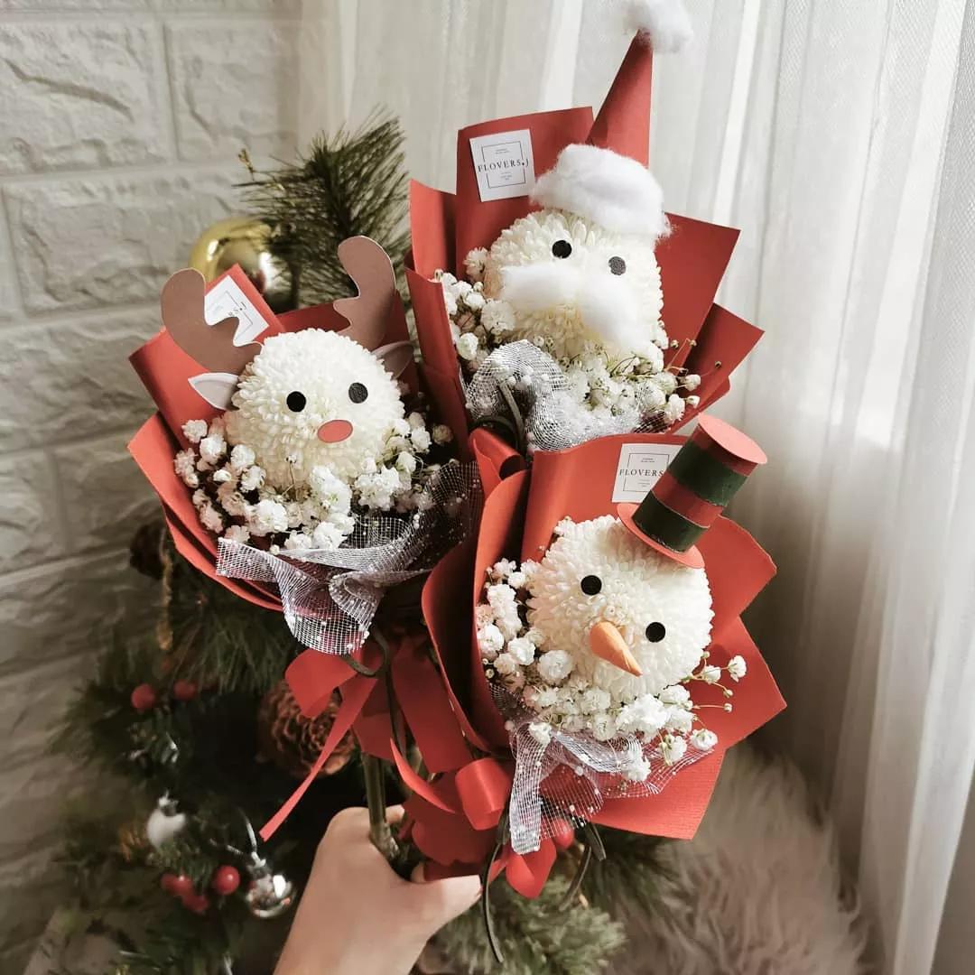 兔子,小猫,蜜蜂等,乒乓菊也太实用了,可以作出各种创意的动物造型