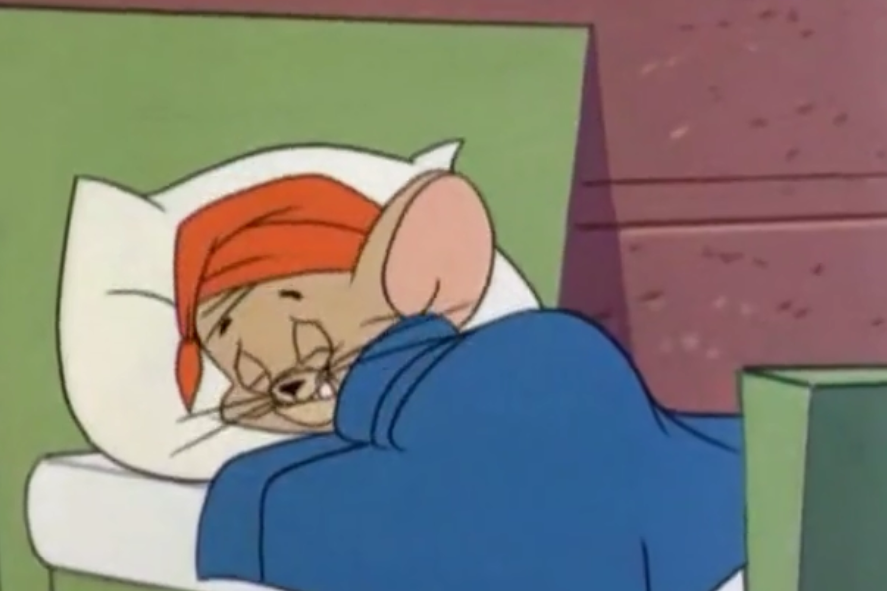 猫和老鼠汤姆演出竟敢打扰杰瑞睡觉下一秒身体直接上天了