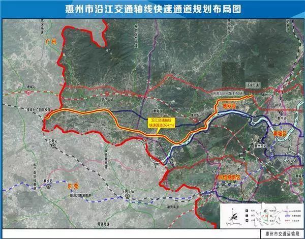 惠州1号公路规划图图片