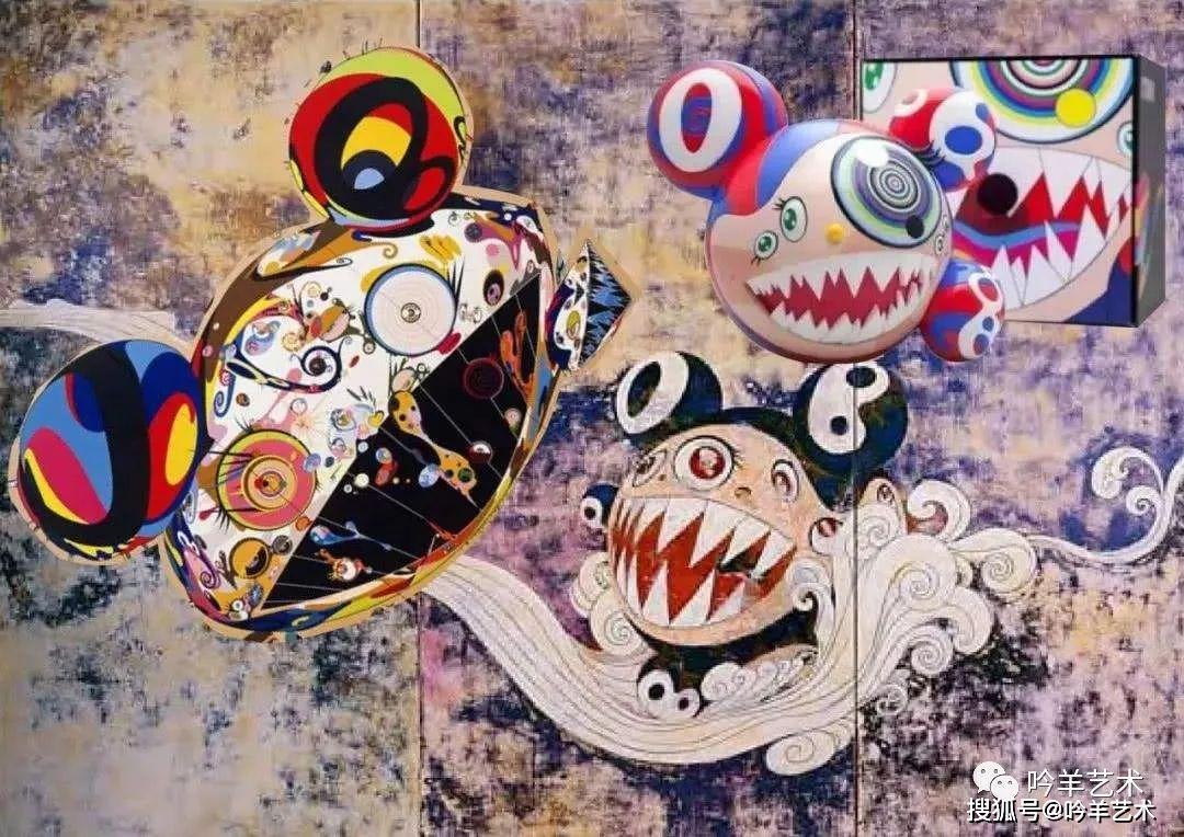 村上隆:29岁"高龄"正式出道,但他随便一幅画就能卖出上亿元的天价!