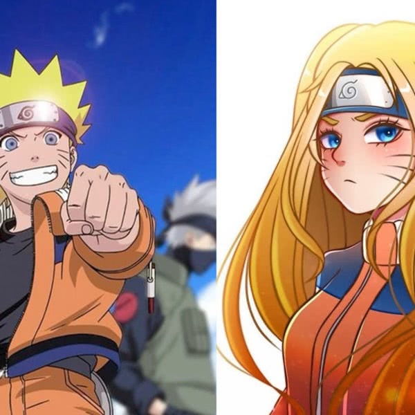 原创火影忍者:男忍都变女忍,鸣人可爱,大和温柔,而他的身材太惹火