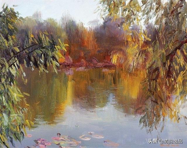 中国油画家风景作品选集