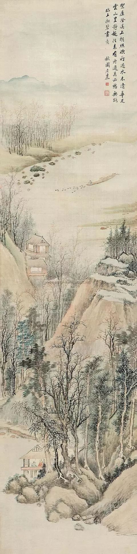 奇伟雄厚的吴谷祥山水画作品