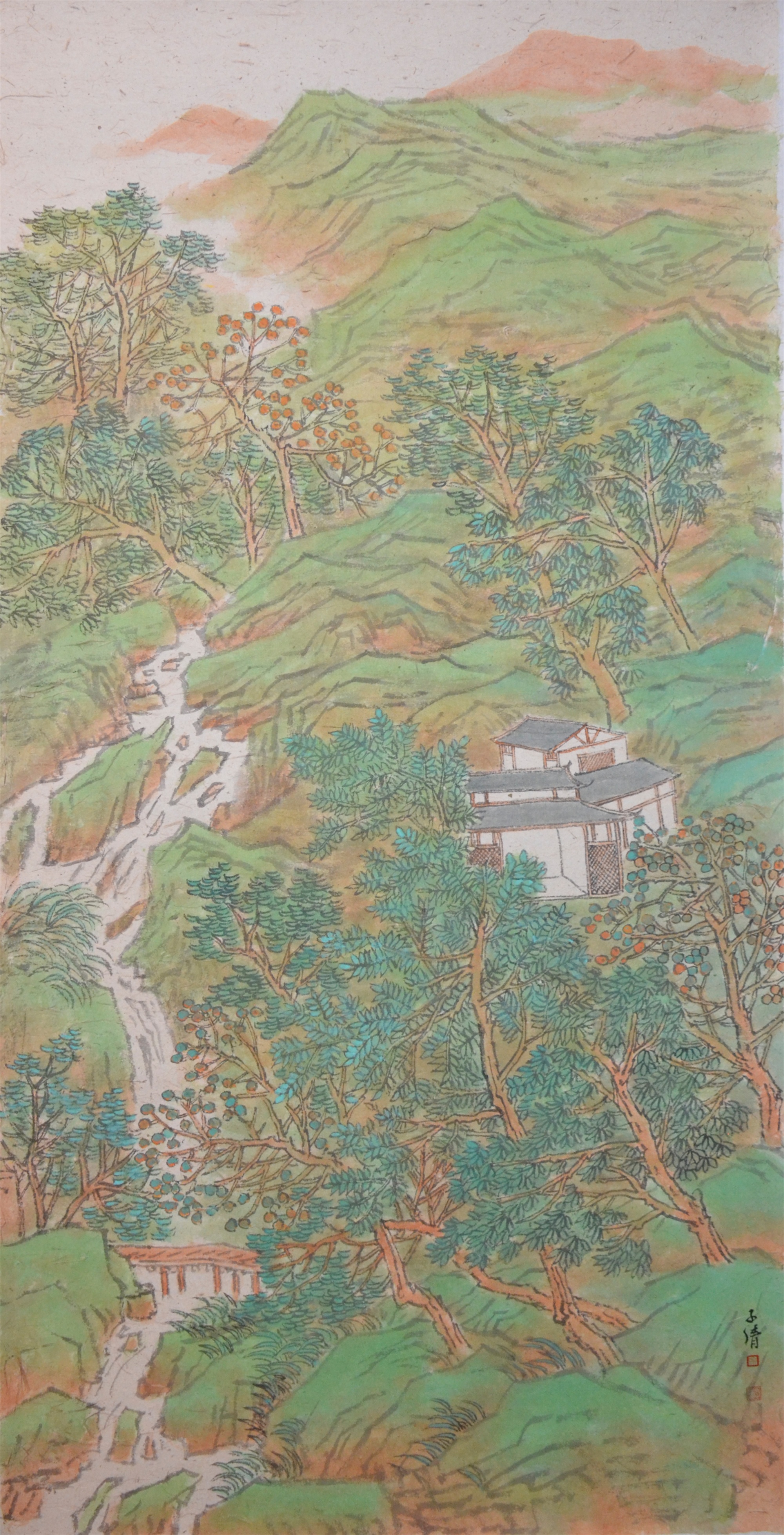 中国画名家—画家徐子清山水画欣赏