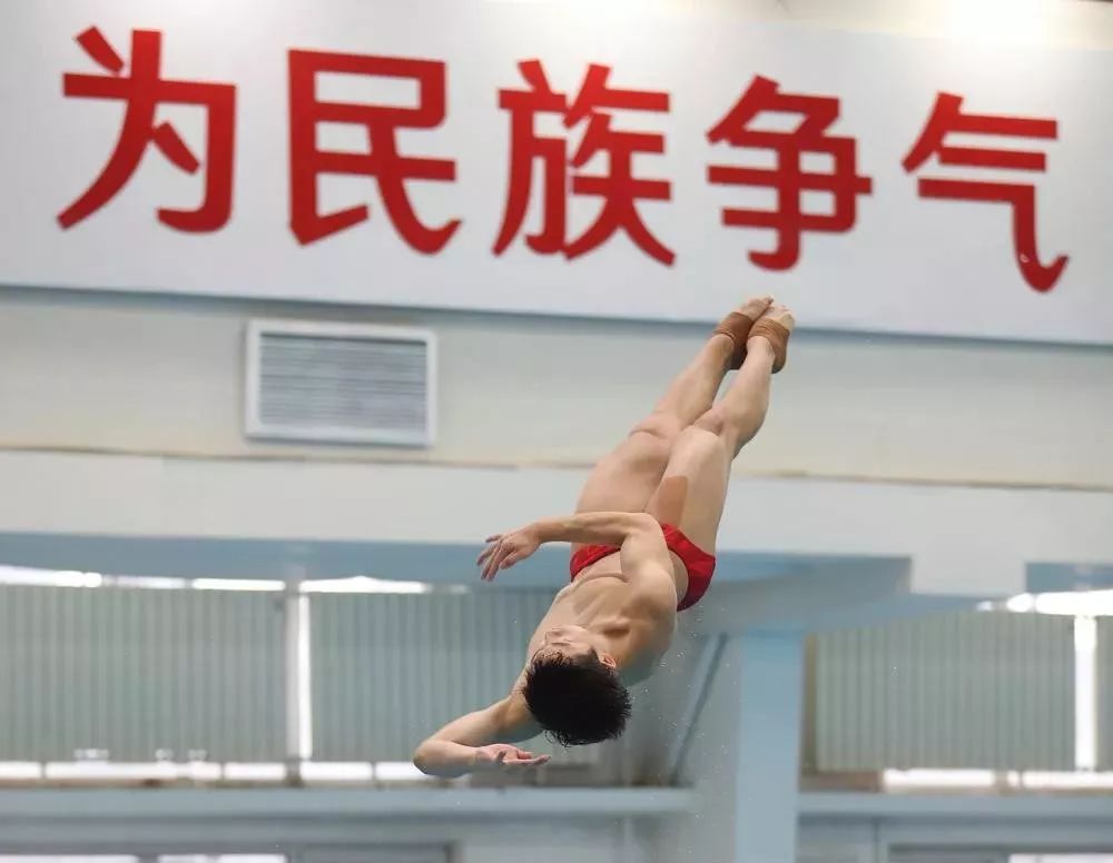 跳水冠军练俊杰的照片图片