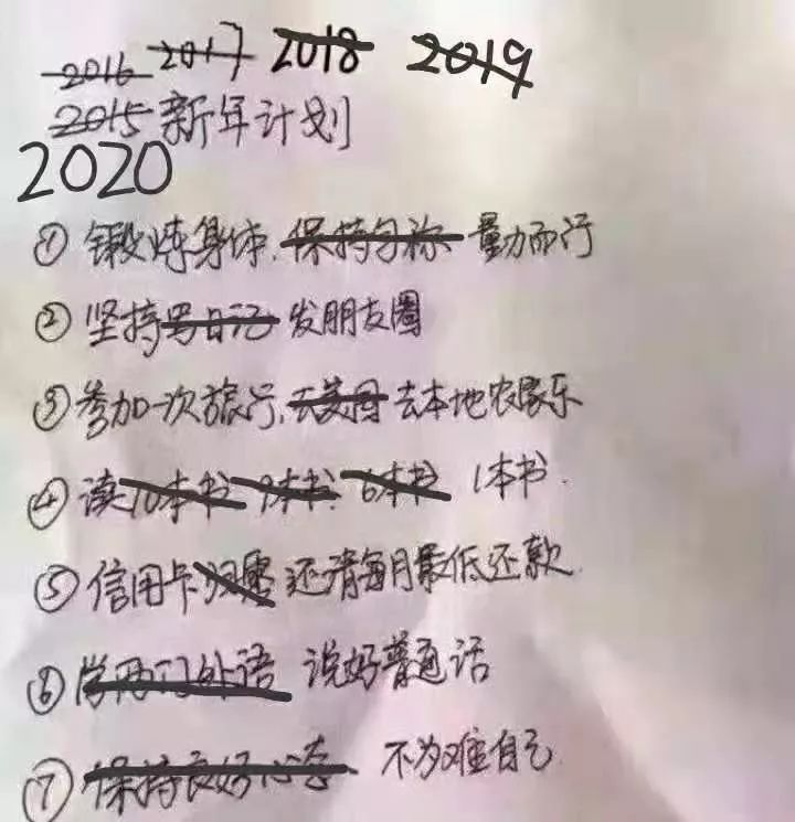 新年的你有计划吗
