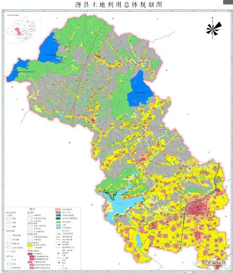 涞水县规划图高清图片