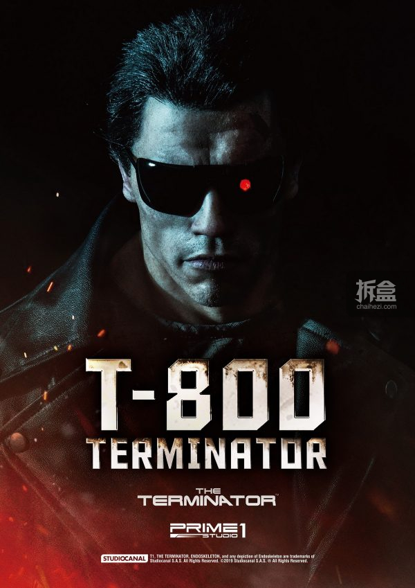 prime 1 studio《終結者1/terminator》 t800 1:2雕像