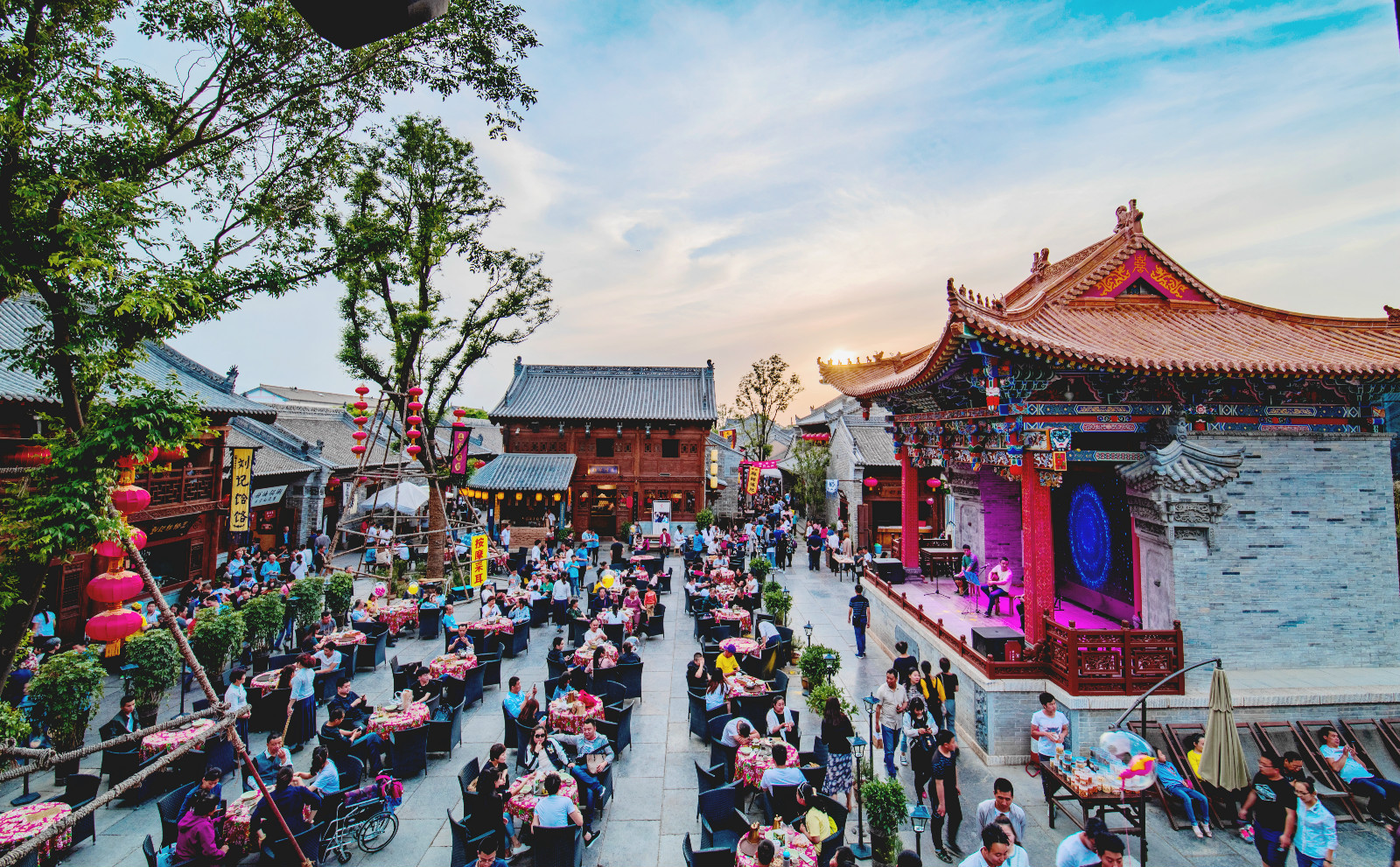 对联里的宝鸡美食 来西府老街一探究竟