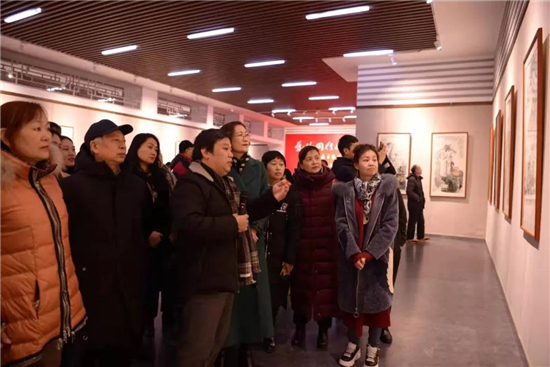 艺路同行共绘盛世华章--中国画名家作品巡回展（绥化展）在绥化市美术馆开幕