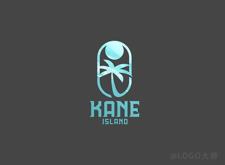 椰子元素主题logo设计合集鉴赏!