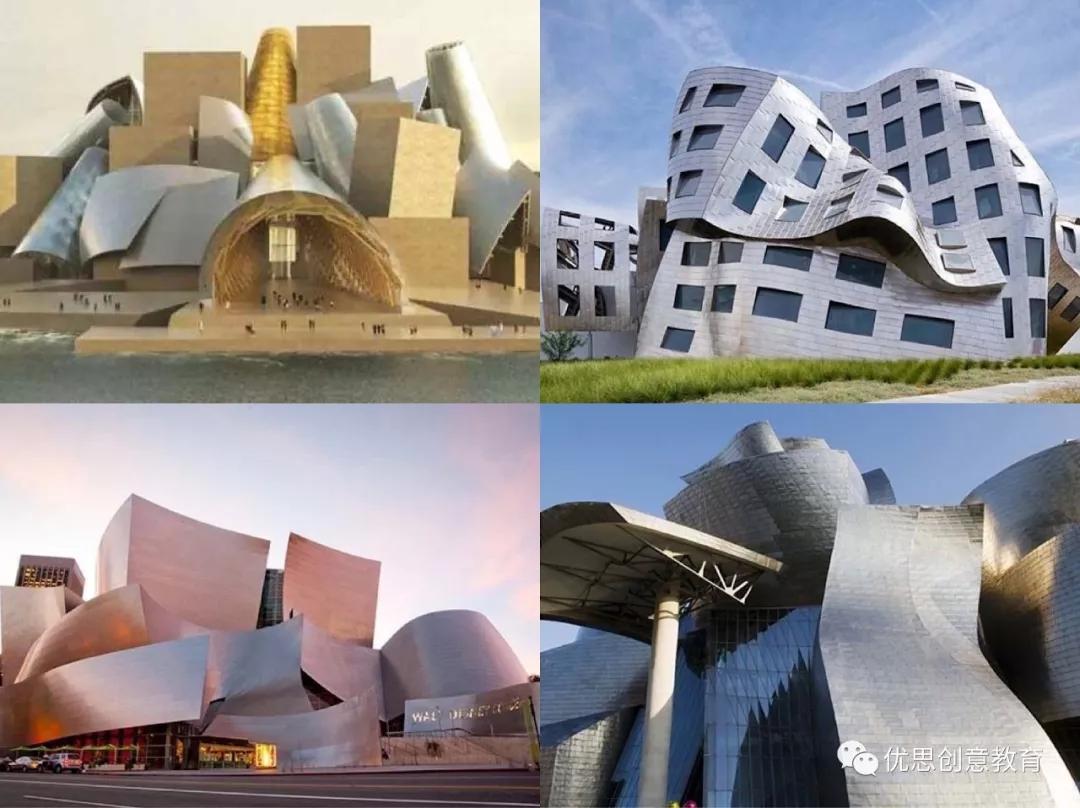 德里达既是设计师又是个哲学家,解构主义运动是从建筑设计开始的.