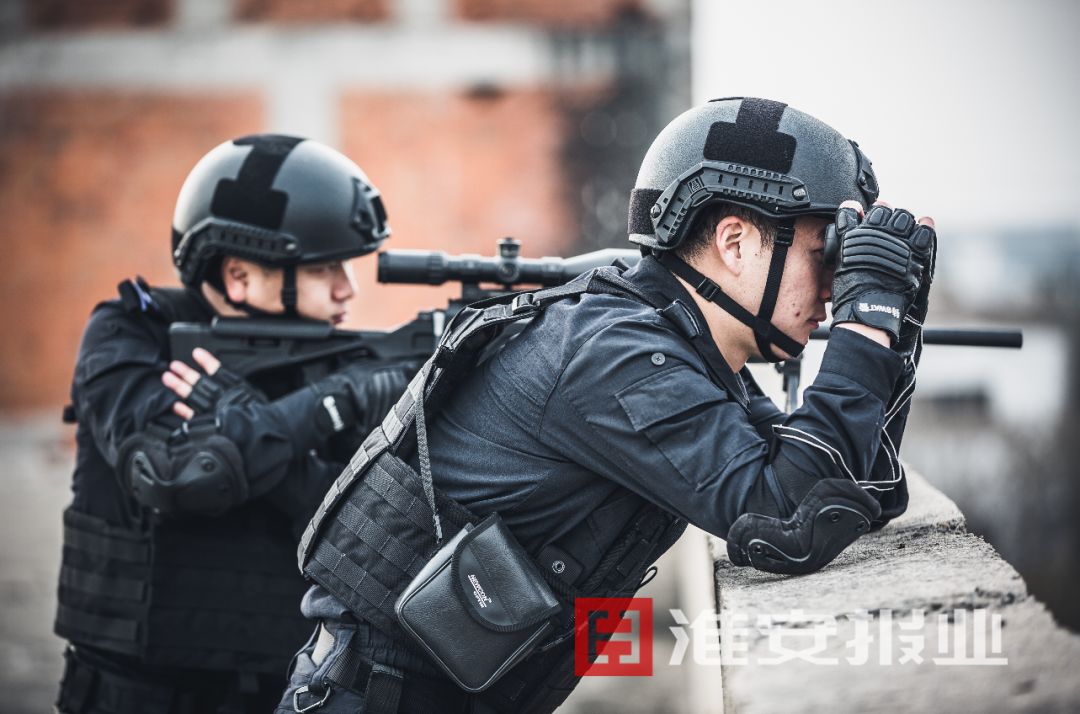 超燃大片淮安版特警队热血诠释特警风采