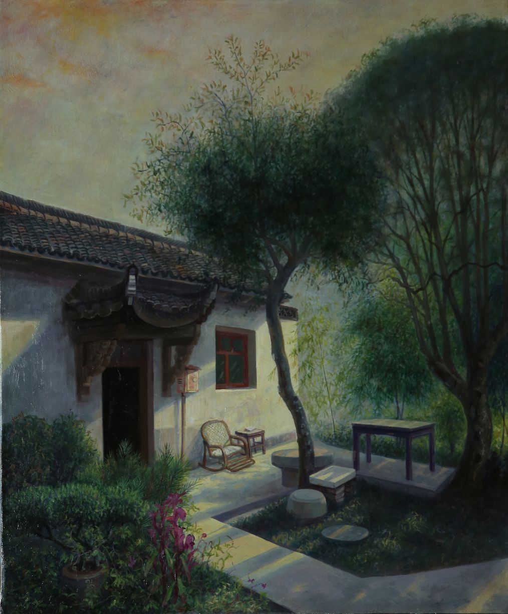 书画名家著名油画家黄瑞绘画作品赏析