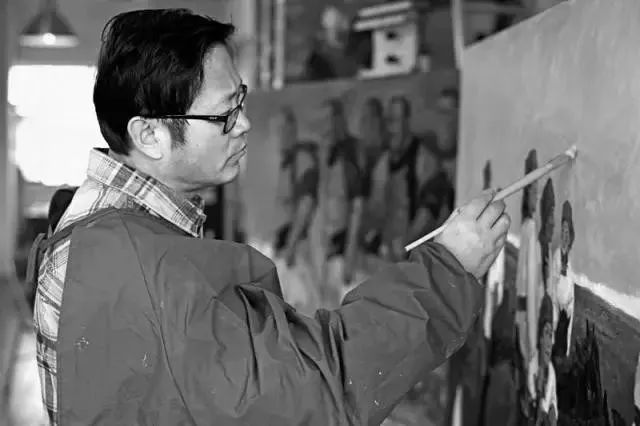 我的身上留下老师的性格看望恩师贾敬民