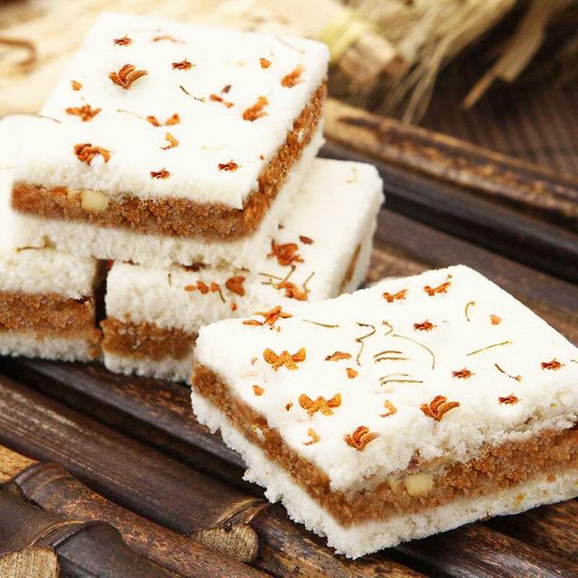 原创没吃过是遗憾:入口即化香甜松软的温州特产桂花糕