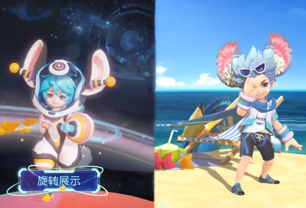 李元芳新皮肤对比逐浪之夏,差距如此明显,388银河之约真实惠