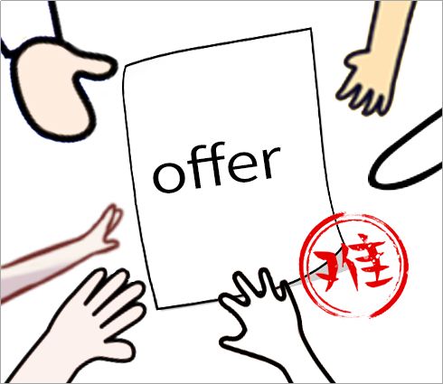 offer全靠堪比春!运!